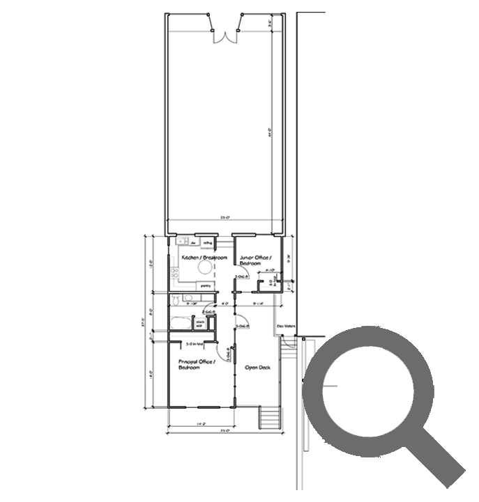 Woodville Office and Live-work Rentals Floor Plan | Woodville Lofts & Studios, Mississippi, MS