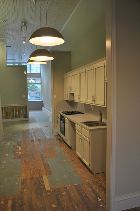 Live-work 143 Kitchen, Woodville Live-work Rental | Woodville Lofts & Studios, Mississippi, MS