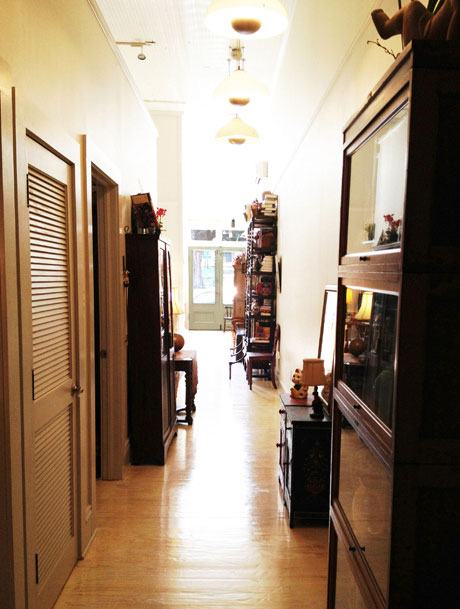 WLive-work 145 Hallway, Woodville Live-work Rental | Woodville Lofts & Studios, Mississippi, MS
