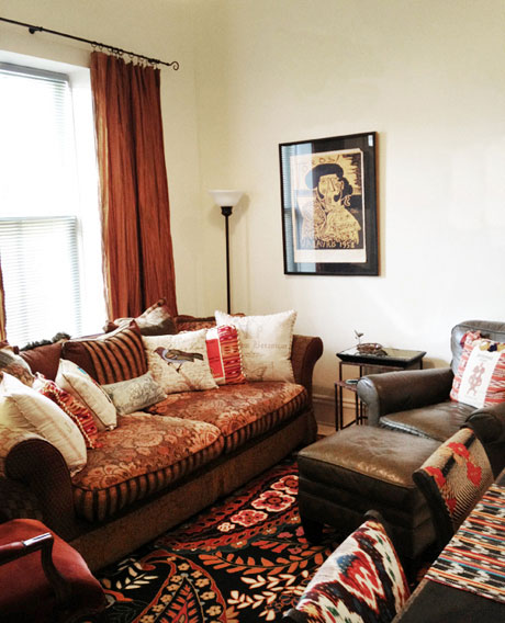 Live-work 145 Living Room, Woodville Live-work Rental | Woodville Lofts & Studios, Mississippi, MS