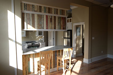 Apartment B Kitchen, Woodville Apartment Rental | Woodville Lofts & Studios, Mississippi, MS