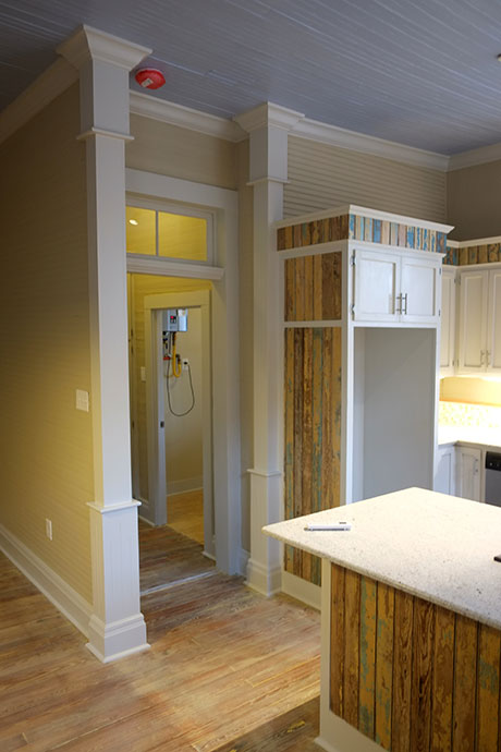 Apartment D Kitchen, Woodville Apartment Rental | Woodville Lofts & Studios, Mississippi, MS
