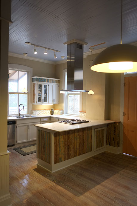 Apartment D Kitchen, Woodville Apartment Rental | Woodville Lofts & Studios, Mississippi, MS