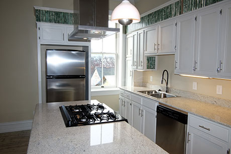 Apartment E Kitchen, Woodville Apartment Rental | Woodville Lofts & Studios, Mississippi, MS